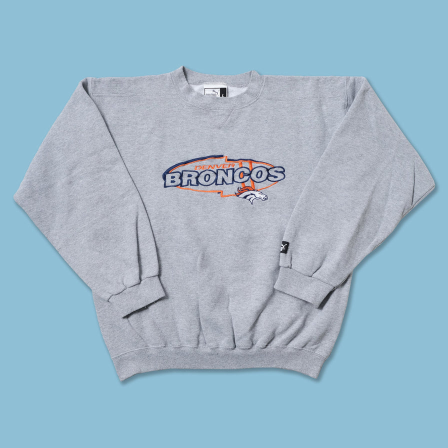 Vintage Puma Denver Broncos Sweater Medium