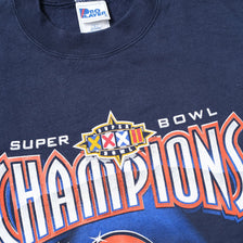 Vintage 1998 Super Bowl Denver Broncos Sweater Large