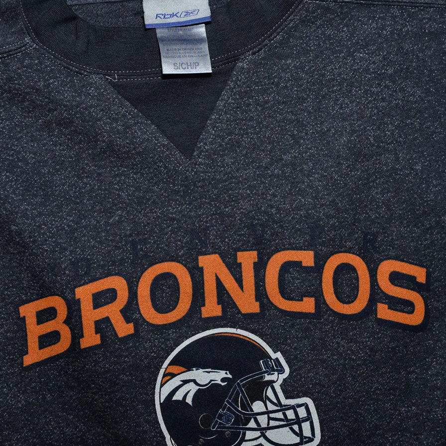 Vintage Reebok Denver Broncos Sweater Medium / Large - Double Double Vintage