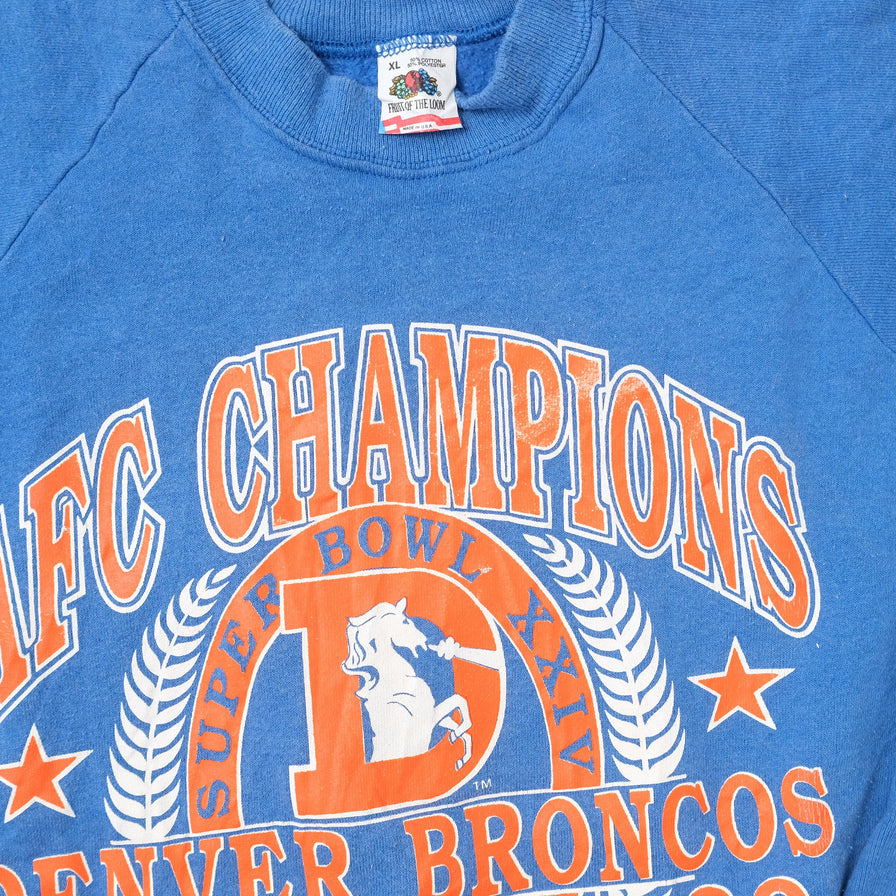 Vintage 1989 Denver Broncos Sweater Large / XLarge
