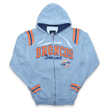 Denver Broncos Zip Hoodie Small / Medium - Double Double Vintage