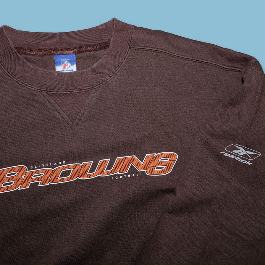 Vintage Reebok Cleveland Browns Sweater XLarge - Double Double Vintage