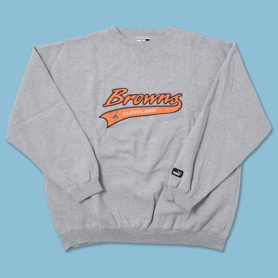 Vintage Puma Cleveland Browns Sweater XXL