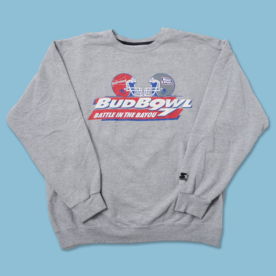 Vintage 1997 Starter Bud Bowl Sweater XLarge