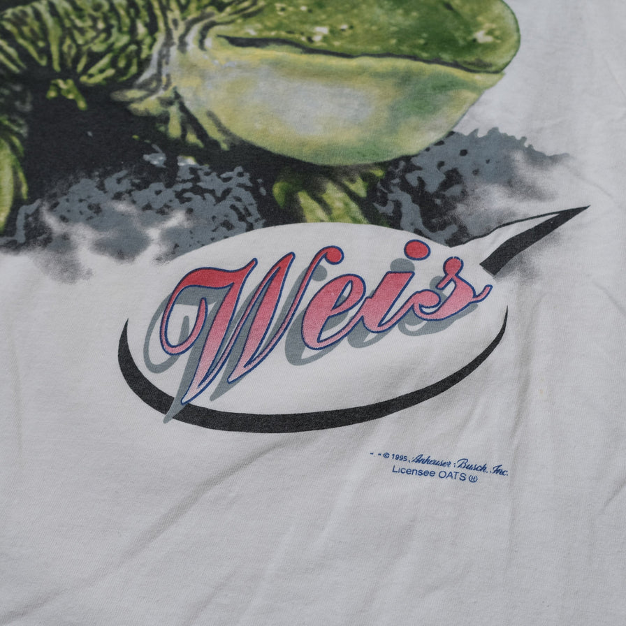 Vintage 1995 Budweiser T-Shirt Medium / Large