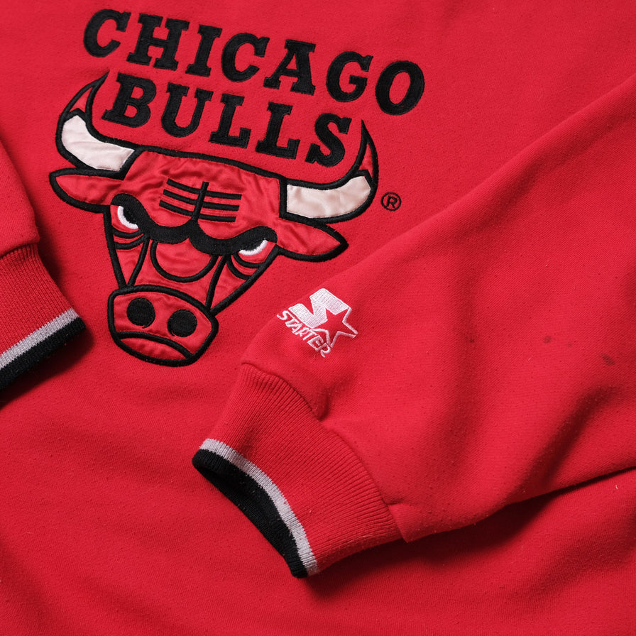 Vintage Starter Chicago Bulls Sweater Large / XLarge