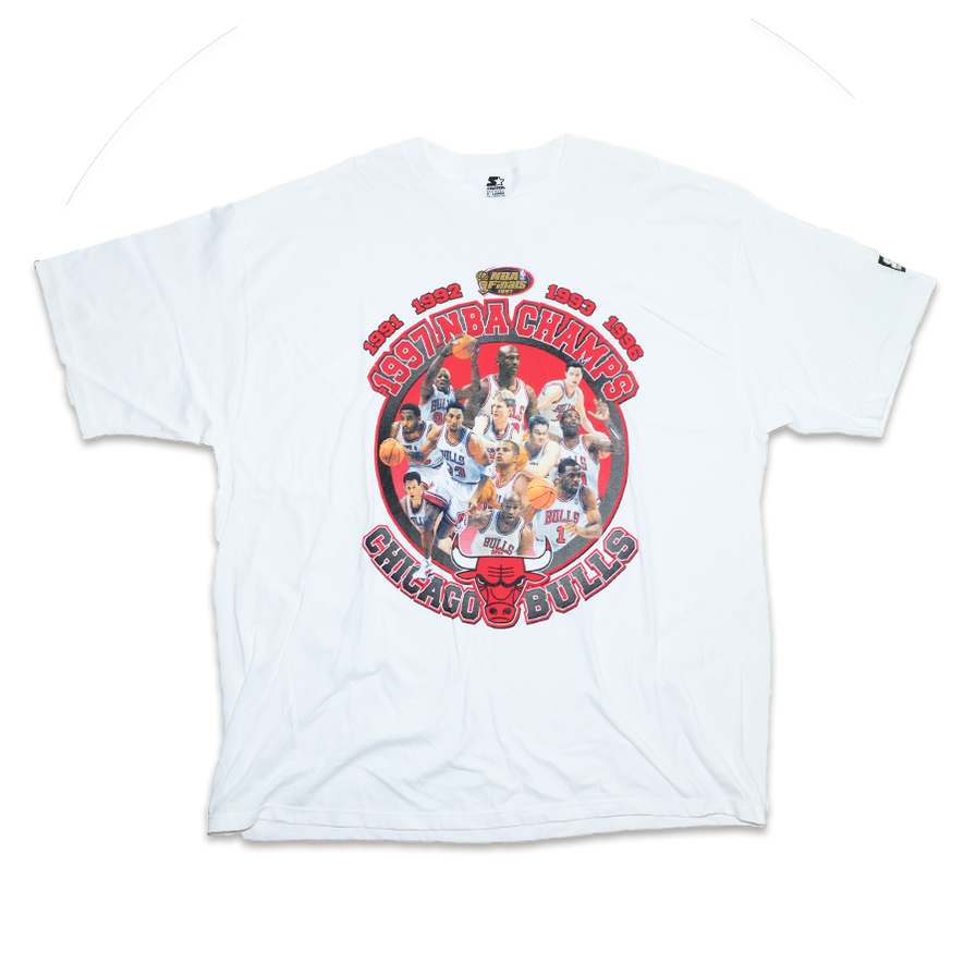 Vintage Chicago Bulls NBA Champs '97 T-Shirt XLarge / XXL - Double Double Vintage