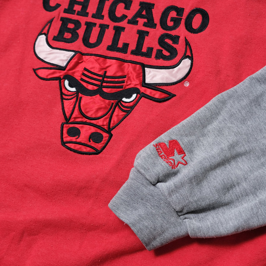 Vintage Starter Chicago Bulls Hoody Large