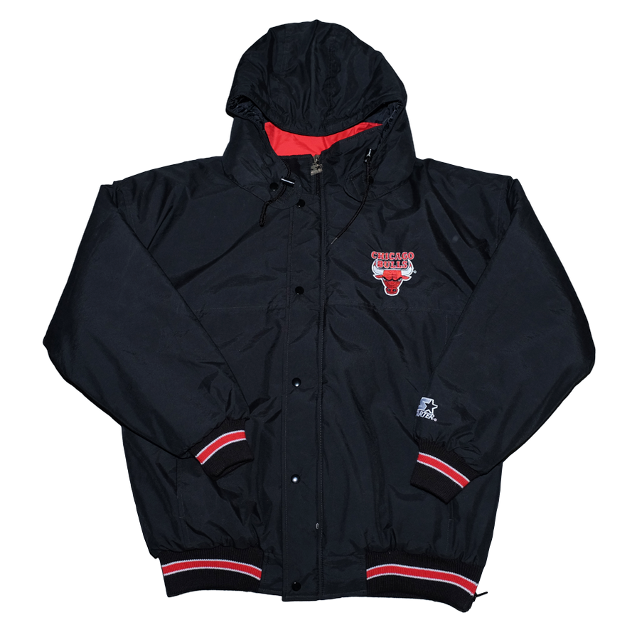 Vintage Starter Chicago Bulls Down Jacket Large - Double Double Vintage