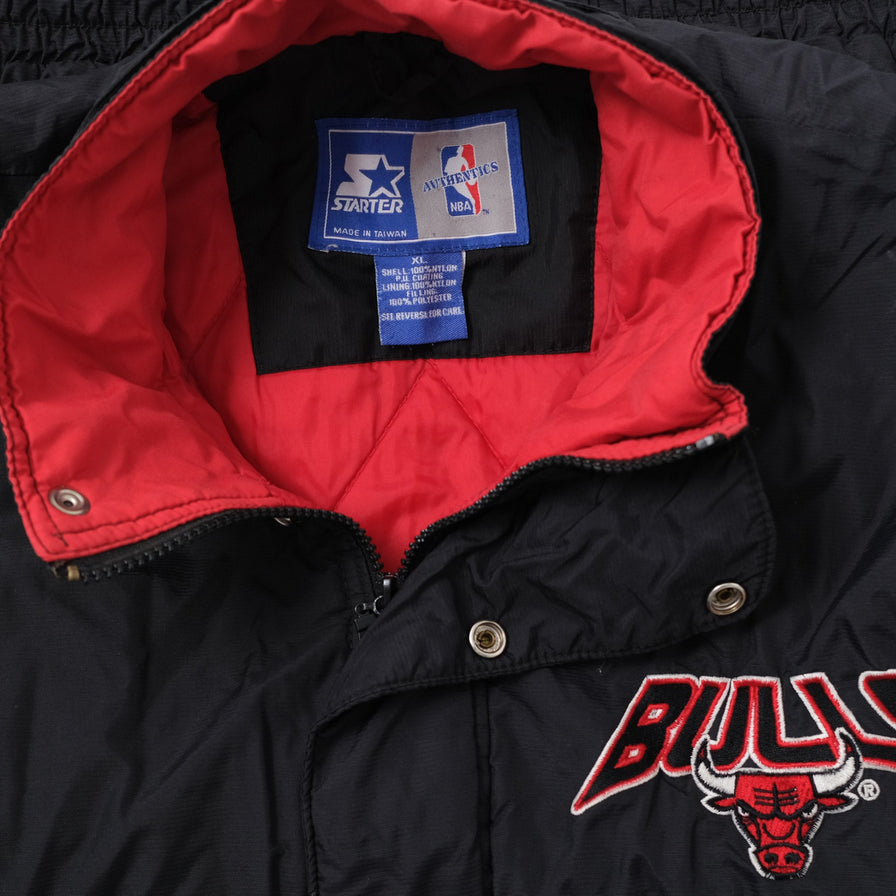 Vintage Starter Chicago Bulls Jacket XLarge