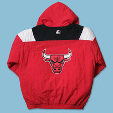 Vintage Starter Chicago Bulls Anorak Large