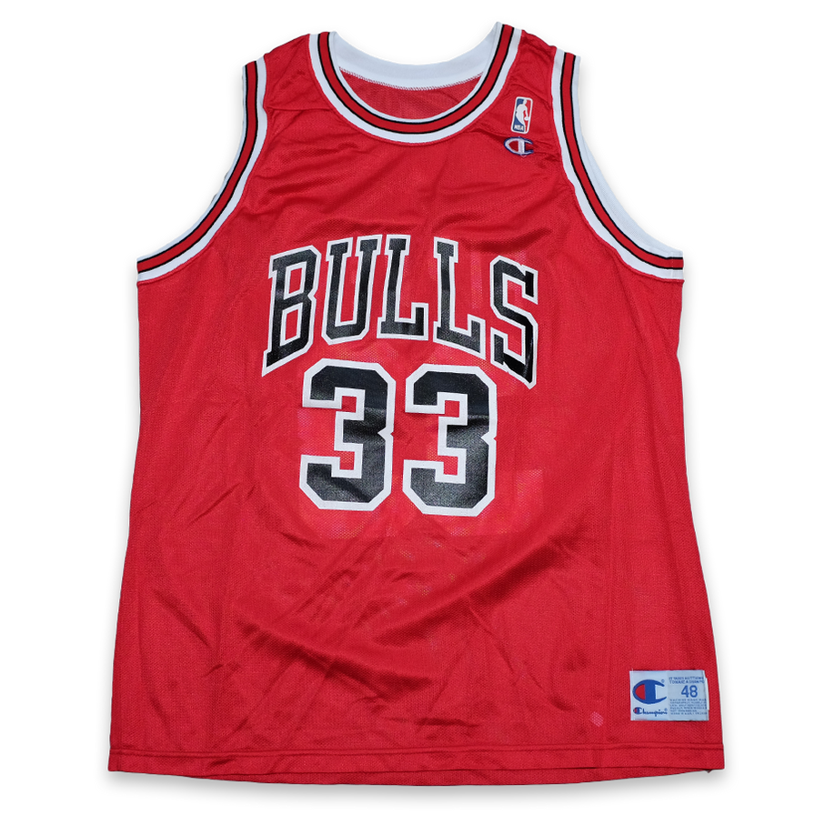 Vintage Scottie Pippen Chicago Bulls Jersey XLarge - Double Double Vintage