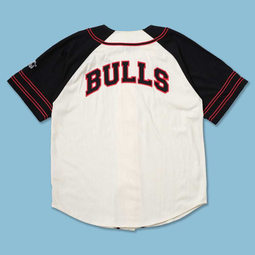 Vintage DS Starter Chicago Bulls Baseball Jersey Large