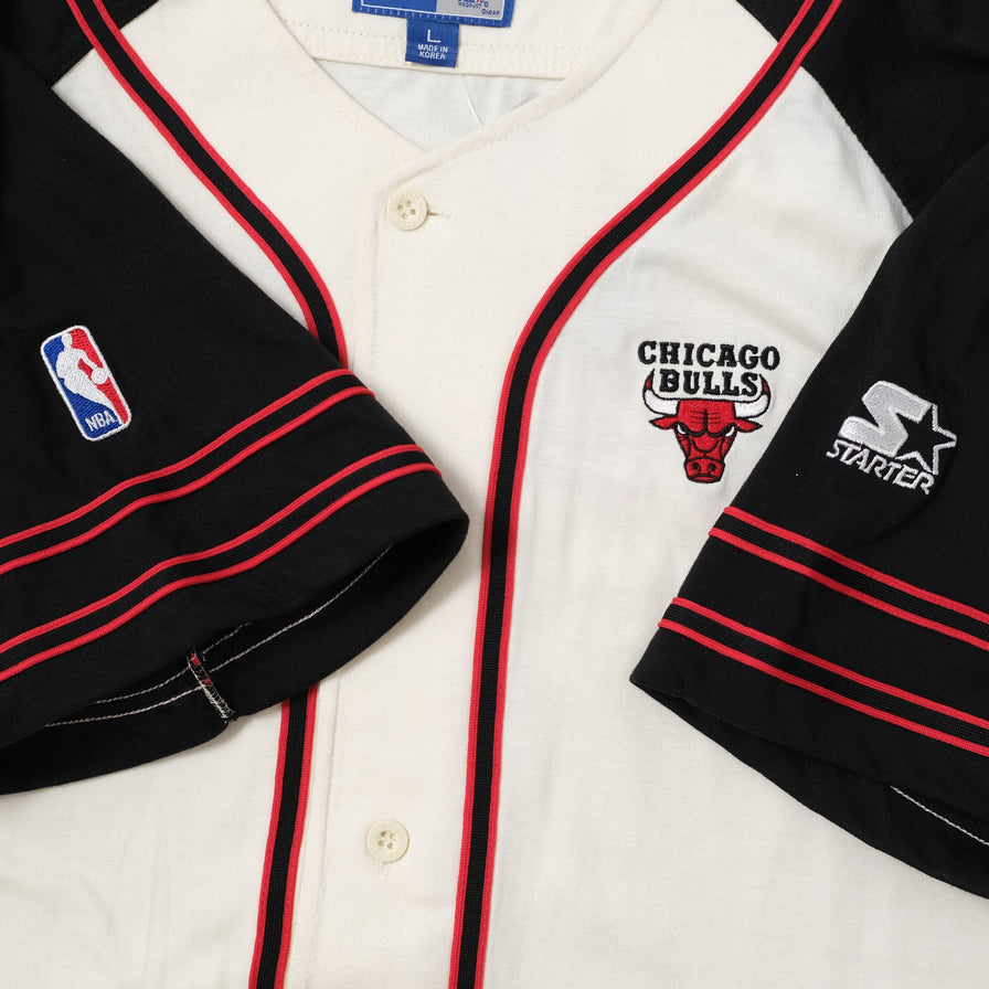 Vintage DS Starter Chicago Bulls Baseball Jersey Large