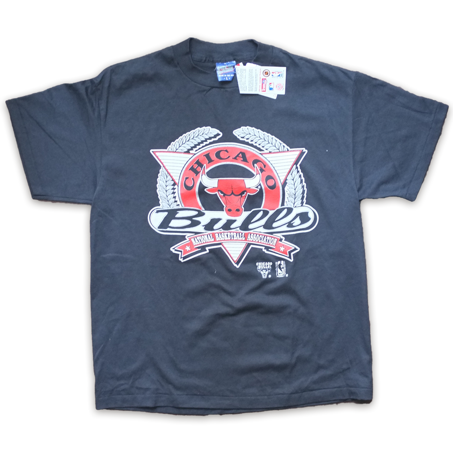 90s Chicago Bulls T-Shirt Large - Double Double Vintage