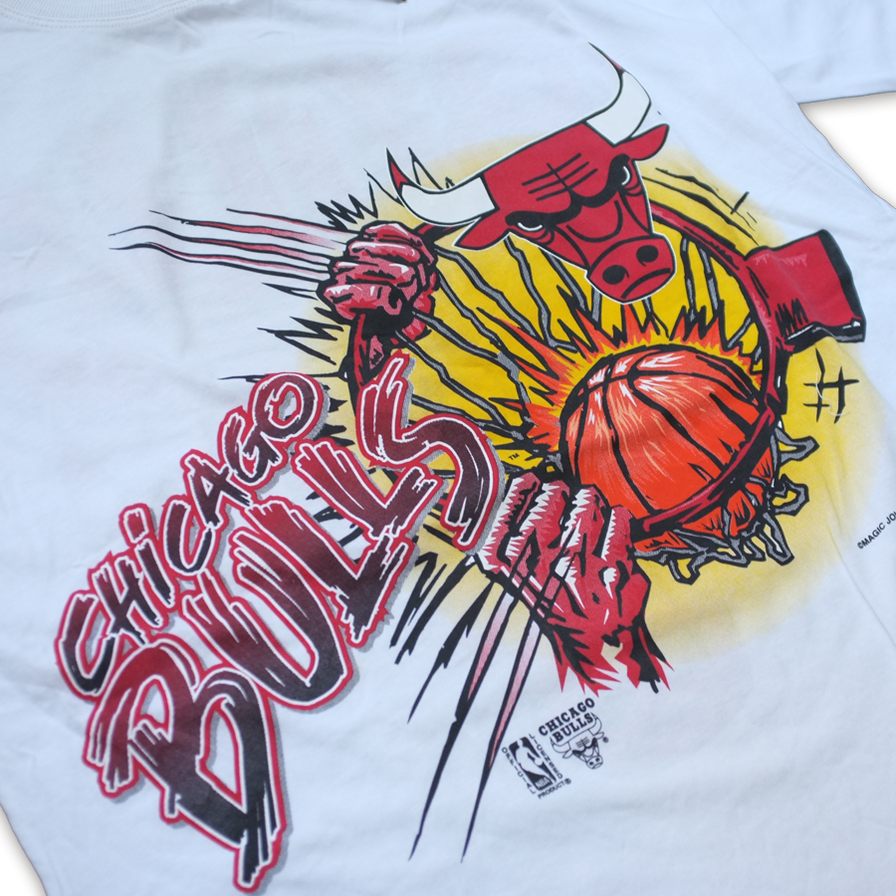 90s Chicago Bulls T-Shirt XLarge / XXLarge - Double Double Vintage