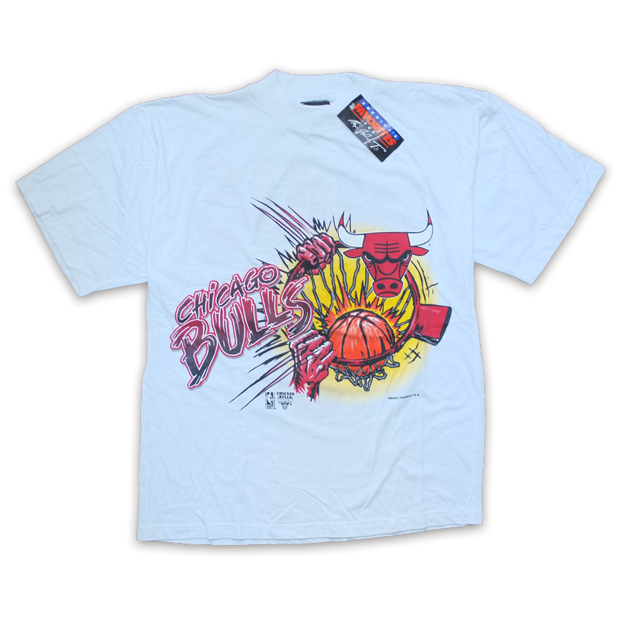 90s Chicago Bulls T-Shirt XLarge / XXLarge - Double Double Vintage