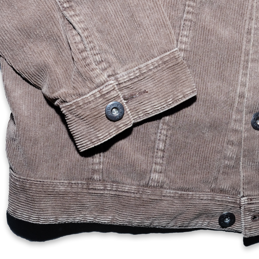 Women Burberry Corduroy Jacket Small - Double Double Vintage