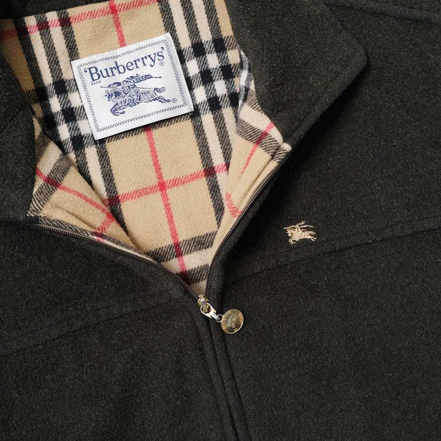 Vintage Burberry Wool Jacket Large