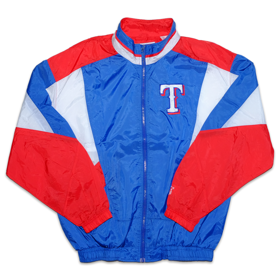 Vintage Starter Texans Rangers Trackjacket Large - Double Double Vintage