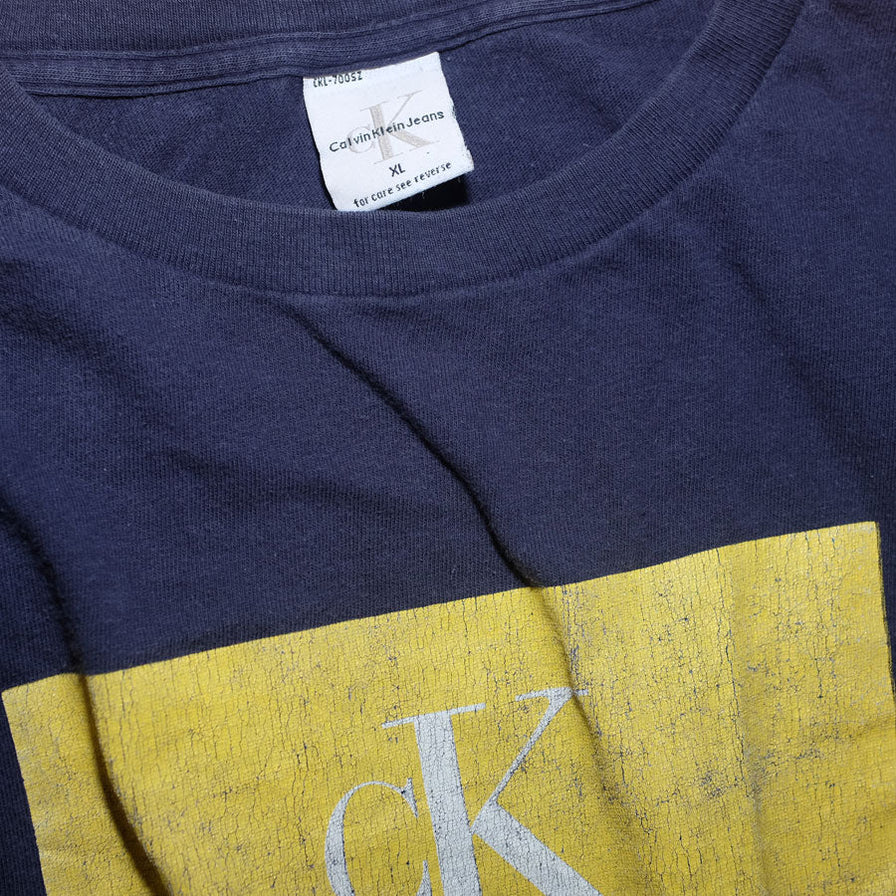 Vintage Calvin Klein Jeans T-Shirt XLarge - Double Double Vintage