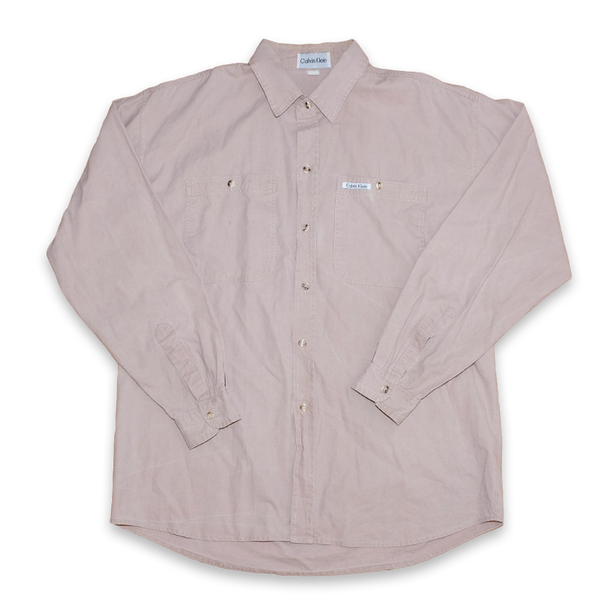 Vintage Calvin Klein Button Up Shirt XLarge - Double Double Vintage