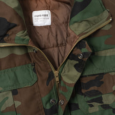 Vintage Deadstock 90s Camo Vest Small