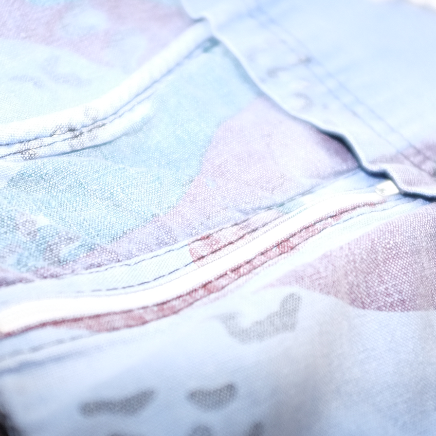 Vintage Blue Camo Shorts Small / Medium - Double Double Vintage
