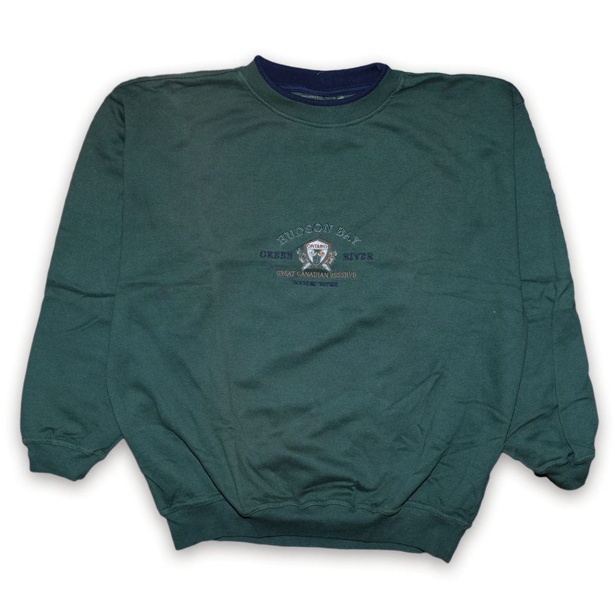 Vintage Hudson Bay Sweater Large - Double Double Vintage