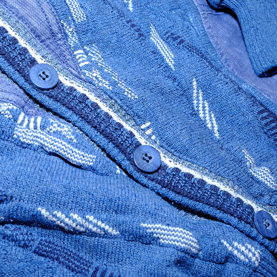 Vintage Carlo Colucci Style Cardigan Medium / Large - Double Double Vintage