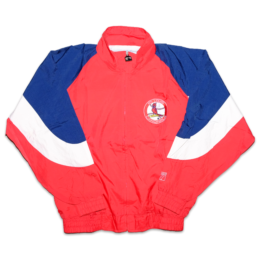 Vintage St. Louis Cardinals Trackjacket Medium - Double Double Vintage