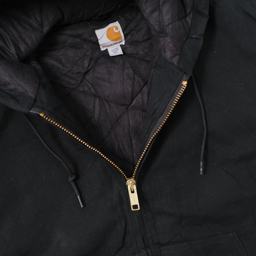 Vintage Carhartt Hooded Work Jacket Large