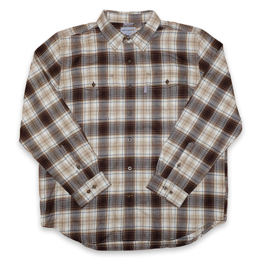 Carhartt Flannel Shirt XXLarge - Double Double Vintage