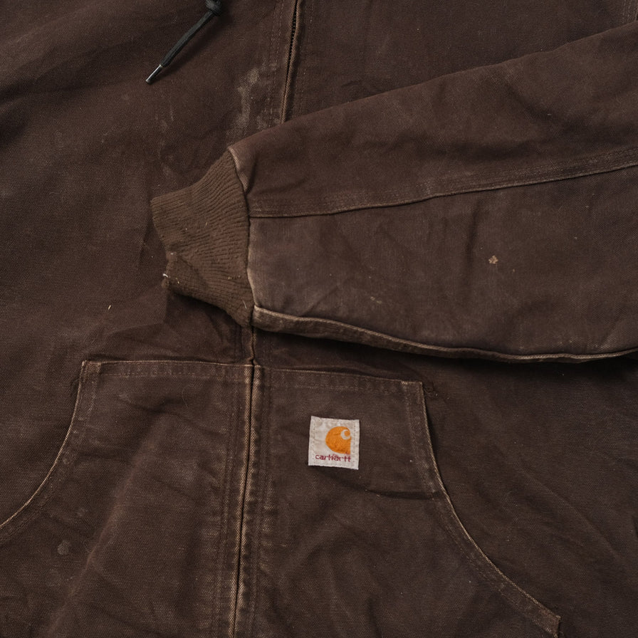 Vintage Carhartt Hooded Work Jacket Medium