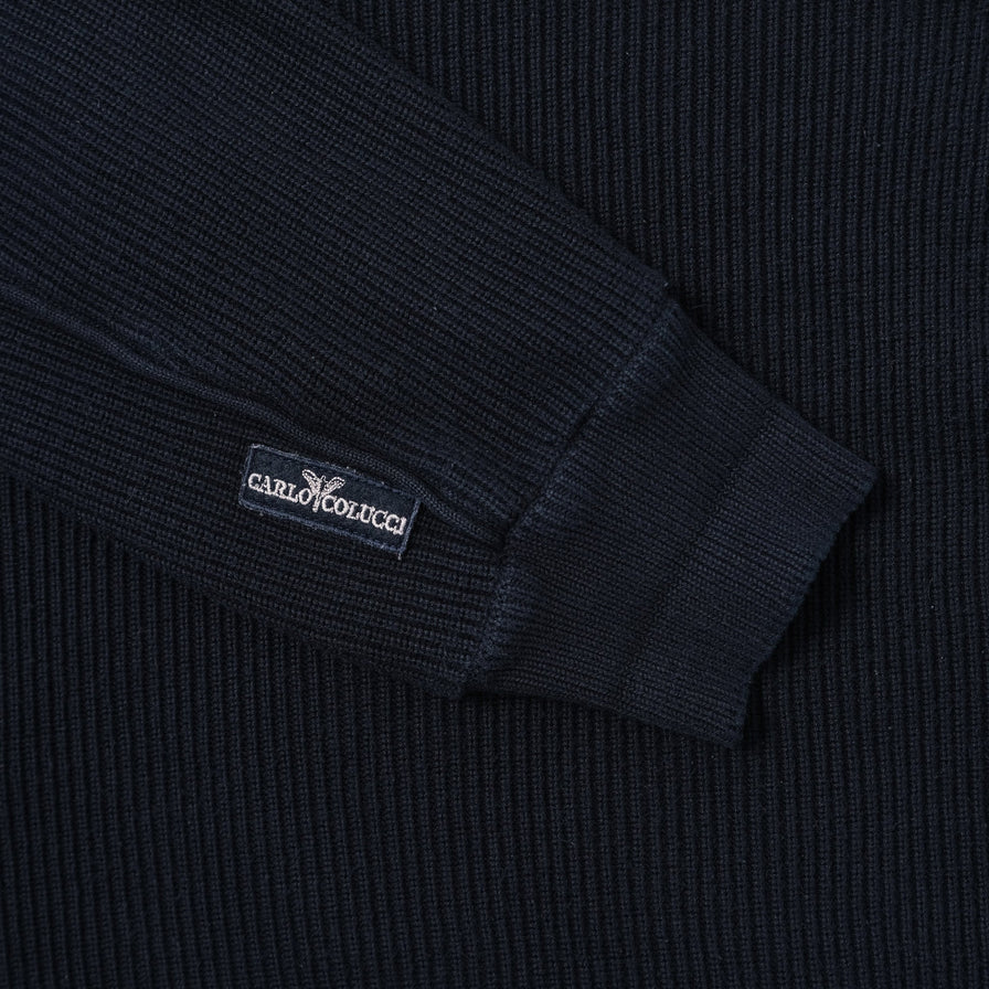 Vintage Carlo Colucci Q-Zip Sweater XLarge
