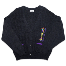 Vintage Carlo Colucci Bear: XL Cardigan XLarge - Double Double Vintage