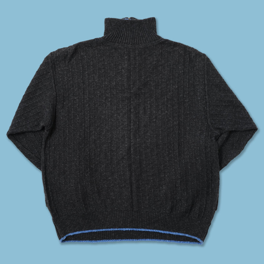 Vintage Carlo Colucci Q-Zip Sweater XLarge