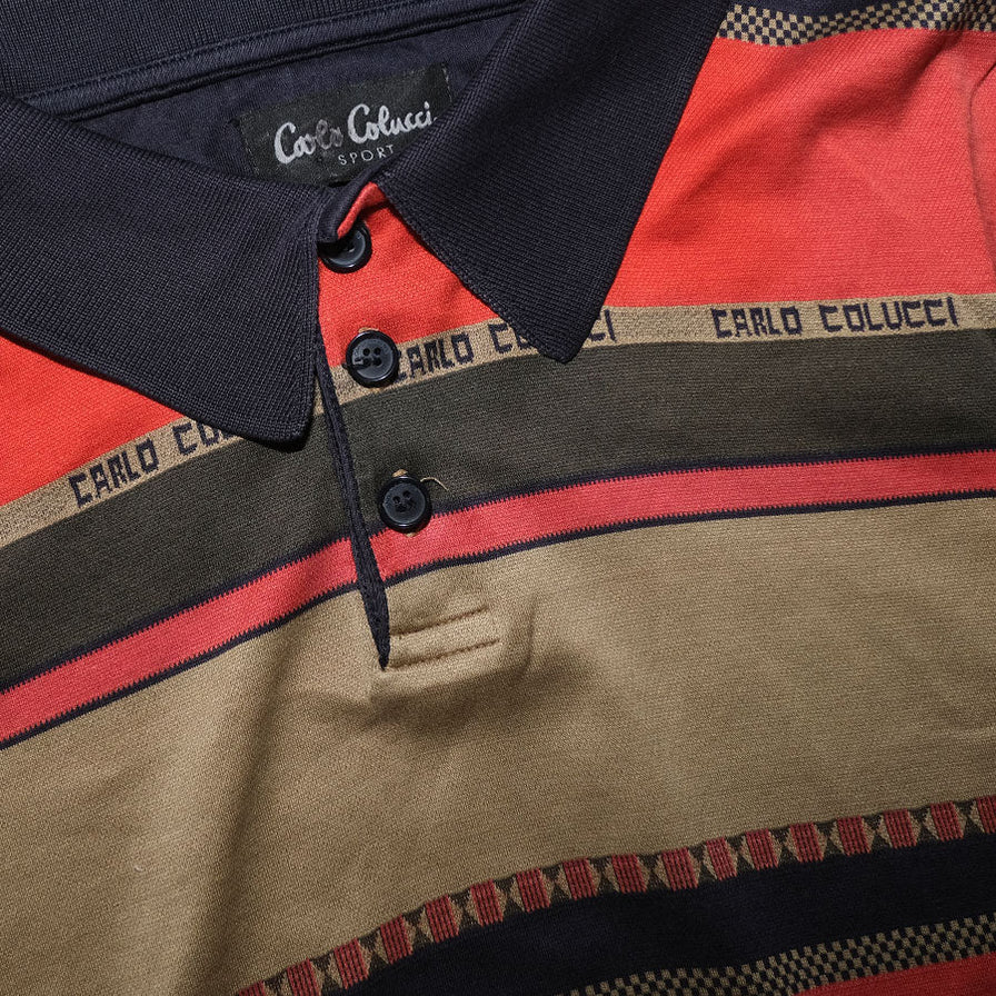 Vintage Carlo Colucci Sport Polo Medium / Large - Double Double Vintage