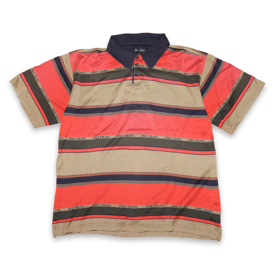 Vintage Carlo Colucci Sport Polo Medium / Large - Double Double Vintage