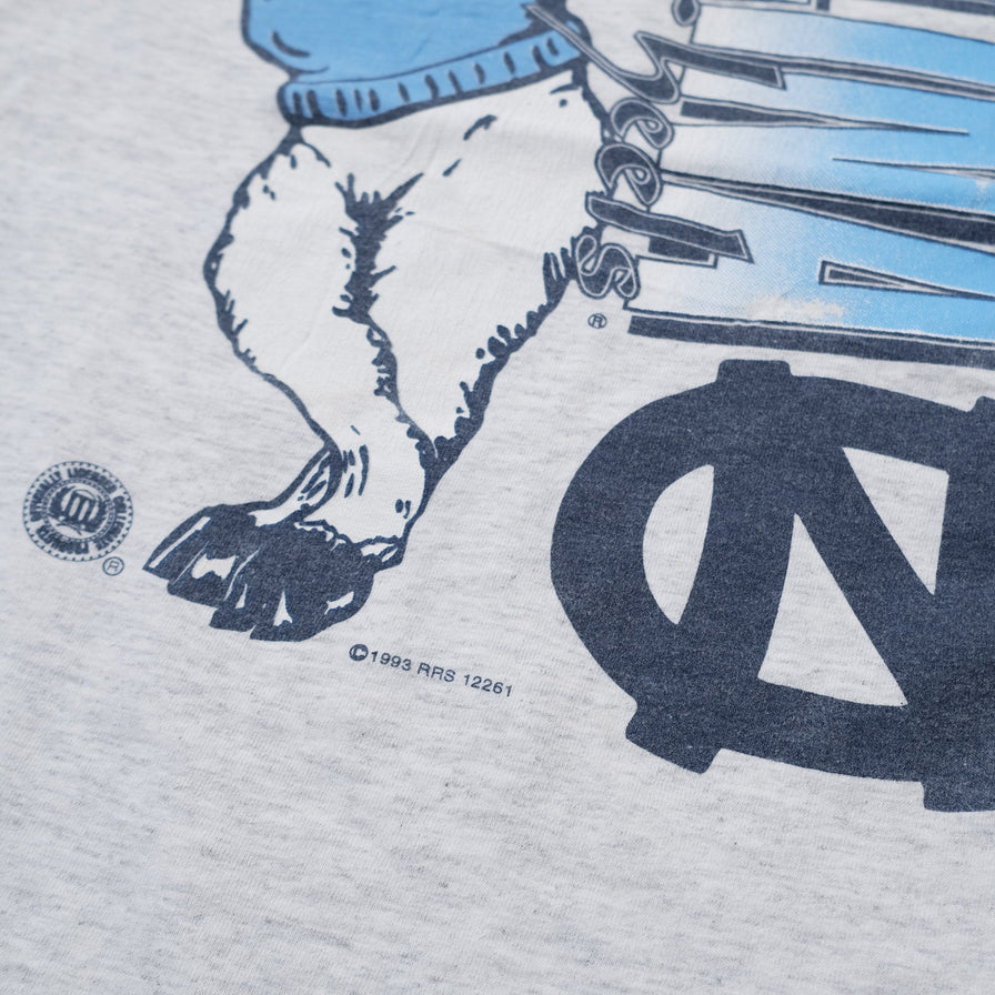 Vintage 1993 North Carolina Tar Heels T-Shirt Large / XLarge
