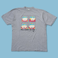 Vintage 2000 South Park Screw You T-Shirt Medium / Large