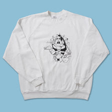 Vintage Cartoon Sweater XLarge