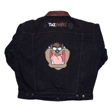 Vintage Looney Tunes Taz Wool Harrington Jacket Large - Double Double Vintage