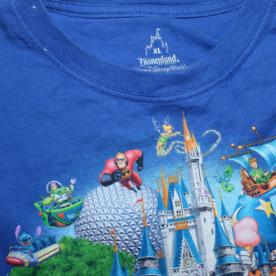 Vintage Disney World T-Shirt Small - Double Double Vintage