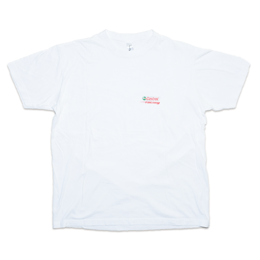 Vintage Castrol Racing T-Shirt Medium - Double Double Vintage