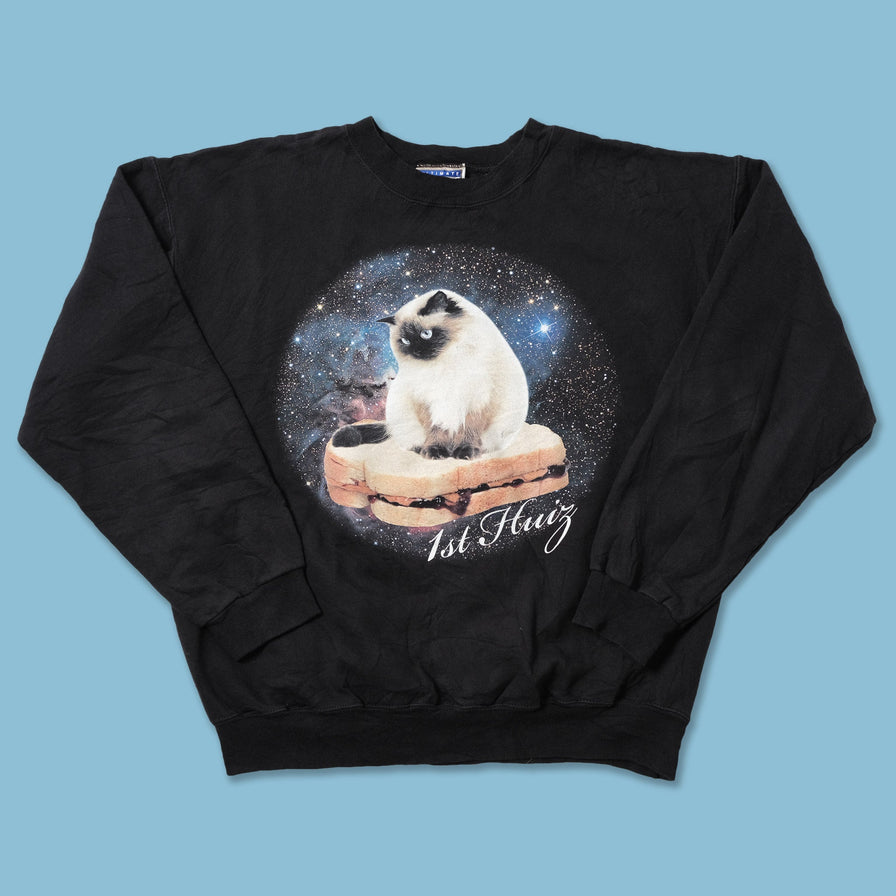 Vintage Cat Sweater Medium