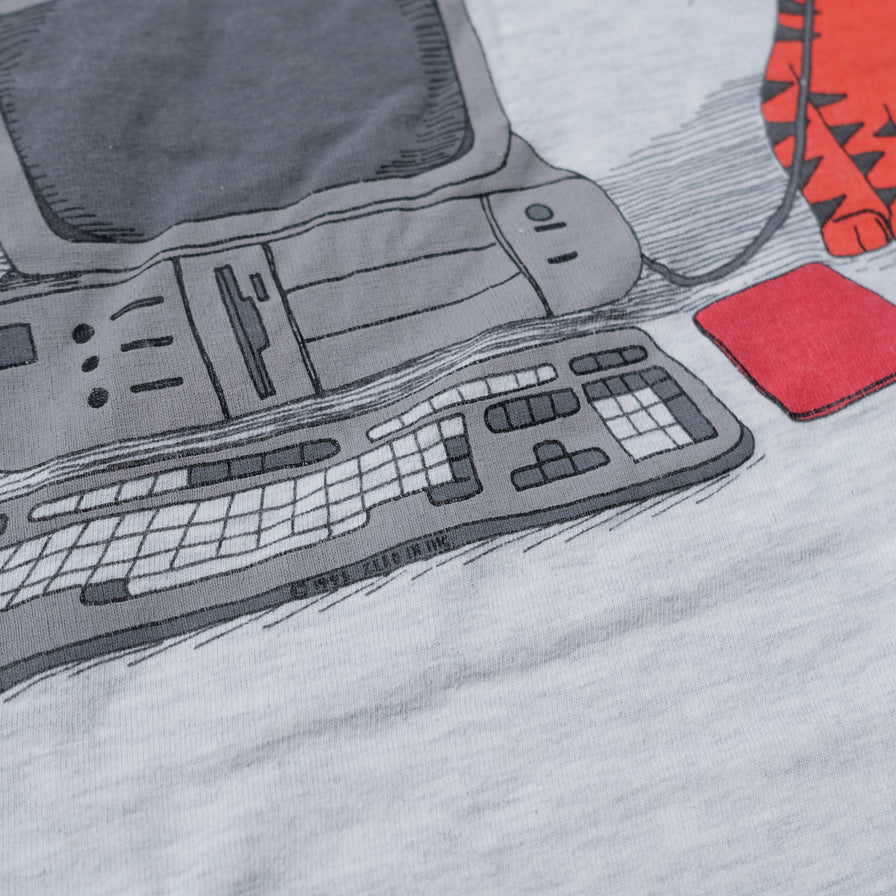 Vintage 1995 Computer Mouse T-Shirt Large