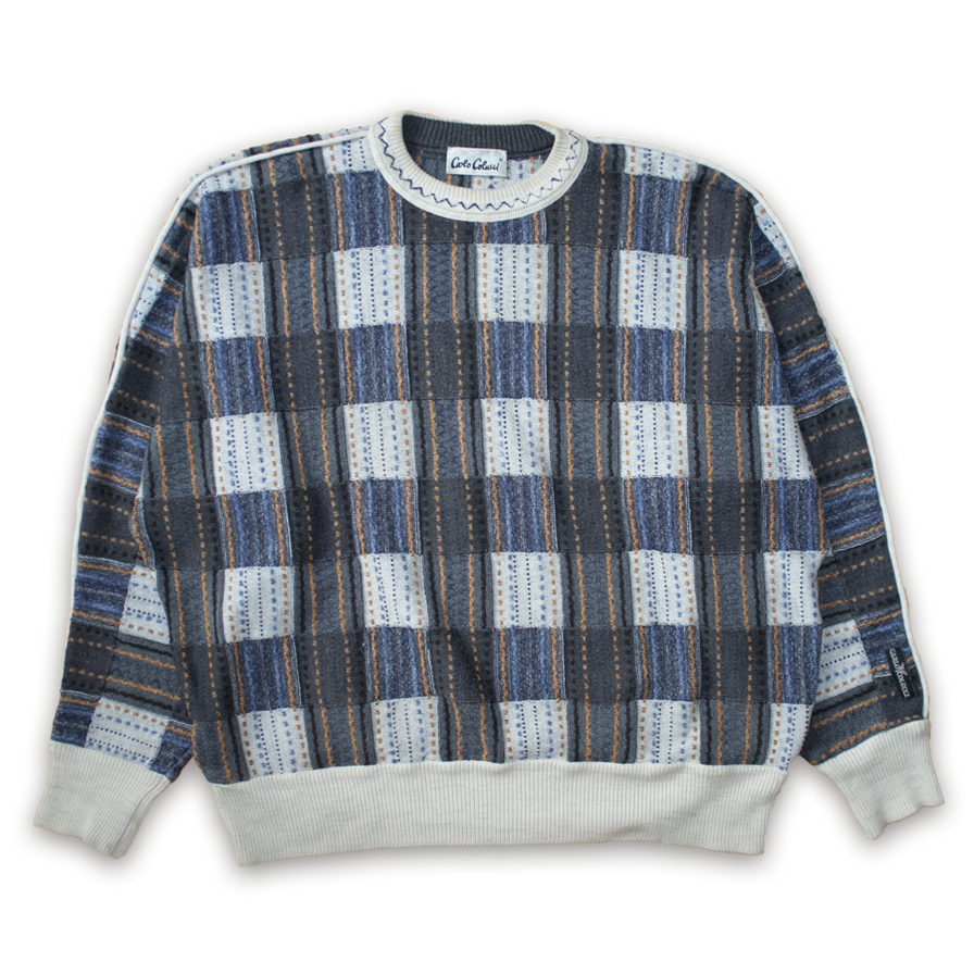 Rare Vintage Carlo Colucci Sweater Large - Double Double Vintage