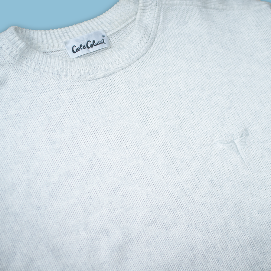 Carlo Colucci Knit Sweater Large - Double Double Vintage