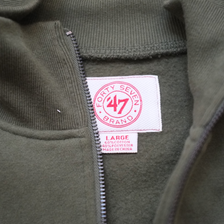Boston Celtics Half Zip Large - Double Double Vintage